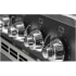 Steel Cucine Ascot Series AQY10SF4TSSB - 40 Inch Freestanding Dual Fuel Range Knob in Chrome Finish