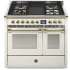 Steel Cucine Ascot Series AQY10SF4TNAO - 40 Inch Freestanding Dual Fuel Range
