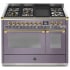 Steel Cucine Ascot Series AQY12SF4TMAAO - 48 Inch Freestanding Dual Fuel Range