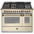 Steel Cucine Ascot Series AQY12SF4TMCRB - 48 Inch Freestanding Dual Fuel Range