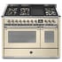 Steel Cucine Ascot Series AQY12SF4TMCRC - 48 Inch Freestanding Dual Fuel Range