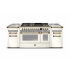 Steel Cucine Ascot Series AQY12SF4TMNAB - 48 Inch Freestanding Dual Fuel Range