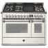 Steel Cucine Ascot Series AQY12SF4TMNAN - 48 Inch Freestanding Dual Fuel Range