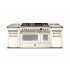 Steel Cucine Ascot Series AQY12SF4TMNAO - 48 Inch Freestanding Dual Fuel Range