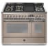 Steel Cucine Ascot Series AQY12SF4TMSAN - 48 Inch Freestanding Dual Fuel Range