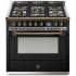 Steel Cucine Ascot Series AQY9M4MBAB - 36 Inch Freestanding Gas Range