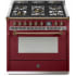 Steel Cucine Ascot Series AQY9M4MBRB - 36 Inch Freestanding Gas Range