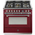 Steel Cucine Ascot Series AQY9M4MBRN - 36 Inch Freestanding Gas Range