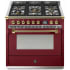 Steel Cucine Ascot Series AQY9M4MBRO - 36 Inch Freestanding Gas Range