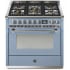 Steel Cucine Ascot Series AQY9M4MCEN - 36 Inch Freestanding Gas Range