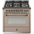 Steel Cucine Ascot Series AQY9M4MSAB - 36 Inch Freestanding Gas Range