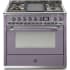 Steel Cucine Ascot Series AQY9M4TAAC - 36 Inch Freestanding Gas Range