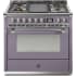 Steel Cucine Ascot Series AQY9M4TAAN - 36 Inch Freestanding Gas Range