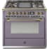Steel Cucine Ascot Series AQY9M4TAAO - 36 Inch Freestanding Gas Range