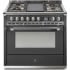 Steel Cucine Ascot Series AQY9M4TANN - 36 Inch Freestanding Gas Range