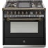 Steel Cucine Ascot Series AQY9M4TBAB - 36 Inch Freestanding Gas Range