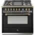 Steel Cucine Ascot Series AQY9M4TBAO - 36 Inch Freestanding Gas Range