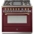 Steel Cucine Ascot Series AQY9M4TBRO - 36 Inch Freestanding Gas Range