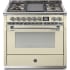 Steel Cucine Ascot Series AQY9M4TCRC - 36 Inch Freestanding Gas Range