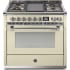 Steel Cucine Ascot Series AQY9M4TCRN - 36 Inch Freestanding Gas Range
