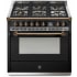 Steel Cucine Ascot Series AQY9M6WBAB - 36 Inch Freestanding Gas Range