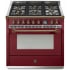 Steel Cucine Ascot Series AQY9M6WBRB - 36 Inch Freestanding Gas Range