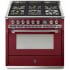 Steel Cucine Ascot Series AQY9M6WBRC - 36 Inch Freestanding Gas Range