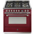 Steel Cucine Ascot Series AQY9M6WBRN - 36 Inch Freestanding Gas Range