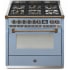 Steel Cucine Ascot Series AQY9M6WCEB - 36 Inch Freestanding Gas Range