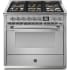 Steel Cucine Ascot Series AQY9M6WSSC - 36 Inch Freestanding Gas Range