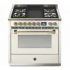 Steel Cucine Ascot Series AQY9S4TNAO - 36 Inch Freestanding Dual Fuel Range