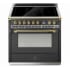Steel Cucine Ascot Series AQY9S5FIANO - 36 Inch Freestanding Induction Range