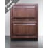 Summit ASDR2414PNR - 24 Inch Built-In Double Drawer Refrigerator Panel-Ready Drawer Fronts