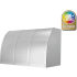 BlueStar Designer Series AT060MLPLTC - ATLAS Wall Mount Range Hood in Angled View