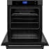 ZLINE AWS30BS - 30 Inch Professional Single Electric Wall Oven 5.0 cu. ft. True Convection Oven