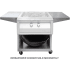 Alfresco Versa Power Series AXEVPC - 24 Inch Cart For VersaPower Cooker