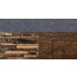 Tru Islands B25011101LP - Brown Stacked Stone or Weathered Wood with Steel Gray Polished Countertop