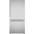Bosch 100 Series B33CM10SNS - 33 Inch Counter-Depth Freestanding Bottom Freezer Refrigerator with 17.2 cu. ft. Total Capacity