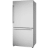 Bosch 100 Series B33CM10SNS - 33 Inch Counter-Depth Freestanding Bottom Freezer Refrigerator with 17.2 cu. ft. Total Capacity