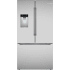 Bosch 100 Series B36CD10ENS - 36 Inch Counter Depth Freestanding French Door Smart Refrigerator in Front View