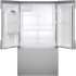 Bosch 100 Series B36CD10ENS - 36 Inch Counter Depth Freestanding French Door Smart Refrigerator in Opened View