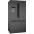 Bosch 500 Series B36FD52SNB - 36 Inch Freestanding French Door Smart Refrigerator in Angled View