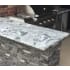 Tru Islands B37011201 - Image Shown is for Stacked Stone Gray with Cloudy White Countertop