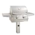 Fire Magic Choice CM430S CM430SRT1PG6 - 24" In-ground Post Grill With Analog Thermometer And 1-hour Timer