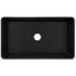ZLINE SKQASMB33 - 33 Inch Apron Front Single Bowl Kitchen Sink with Drain Hole Center