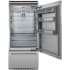 BlueStar BBB36R2 - Stainless steel interiors are easier to clean, durable, and more efficient at cooling.