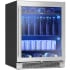 Brisas BBV24C01AGADA - 24 Inch Freestanding/Built-In Under Counter ADA Height Single Zone Beverage Cooler