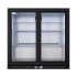 Koolmore BC2DSLBK - 35 Inch Freestanding Commercial Two-Door Beverage Center
