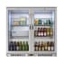 Koolmore BC2DSWSS - 35 Inch Freestanding Commercial Two-Door Beverage Center