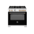 Bertazzoni Master Series MAS365DFMNG - 36 Inch Freestanding Dual Fuel Range with 5 Sealed Burners